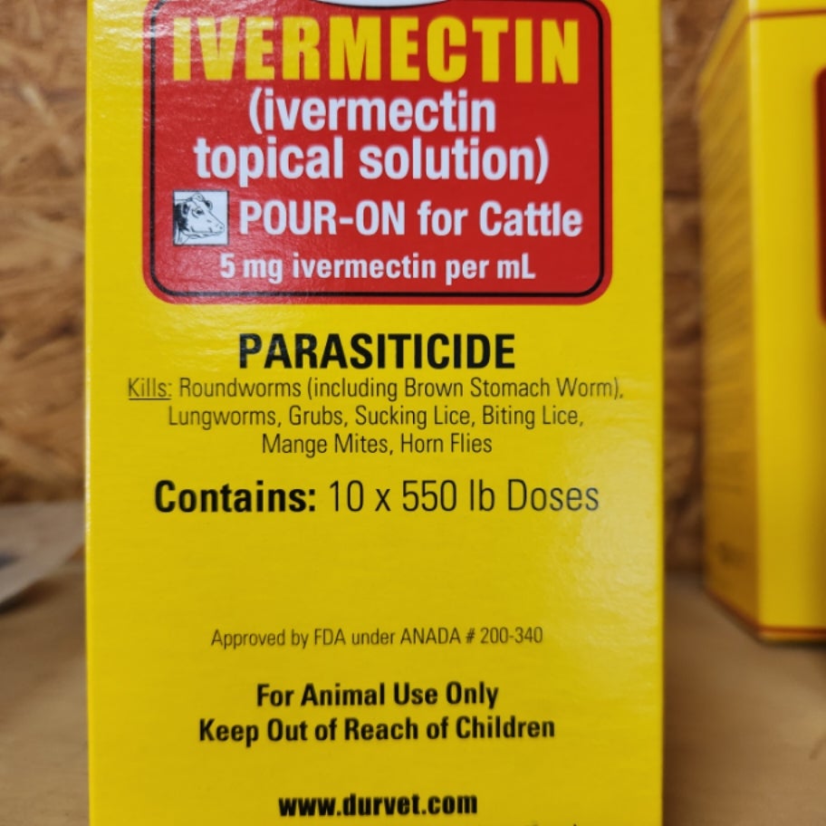 Ivermectin 250ml pour on county line feed market